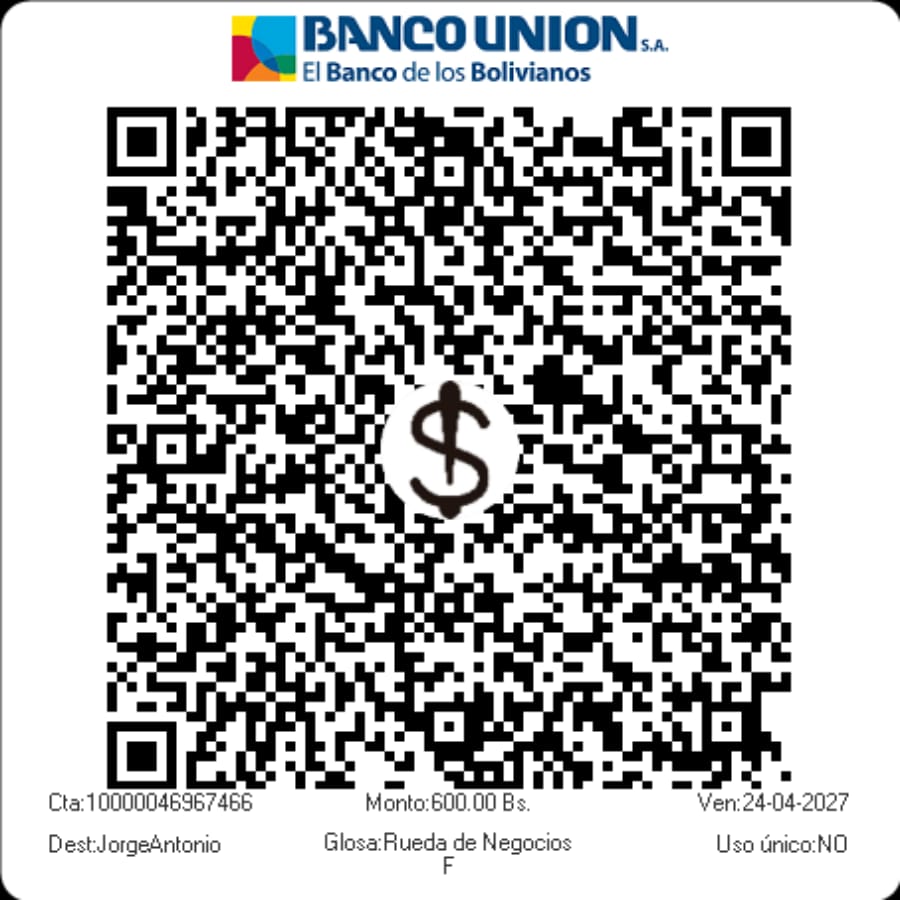 rueda de negocios qr